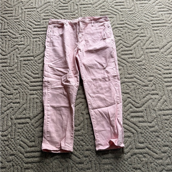Time and Tru Denim - Time and Tru Light Pink Mid-Rise Jeans